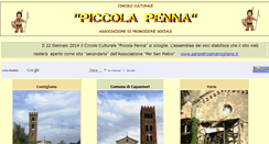Desktop Screenshot of piccolapenna.it